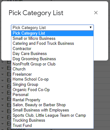 Pick-a-tax-deductible-category-list