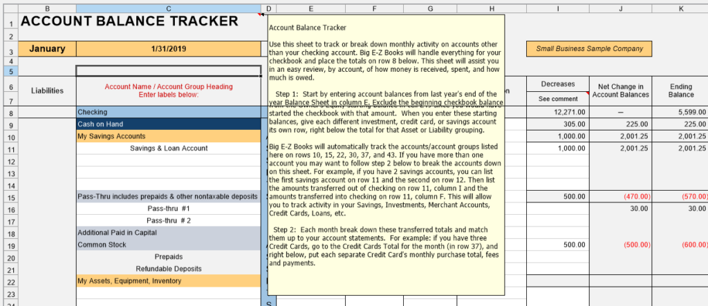 Account Balance Tracker