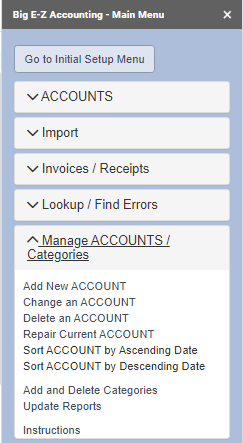 Manage all your accounts in one place