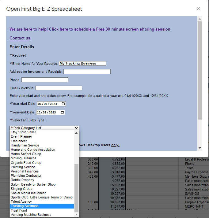 List Of Deductible Expense Categories For A Trucking Business